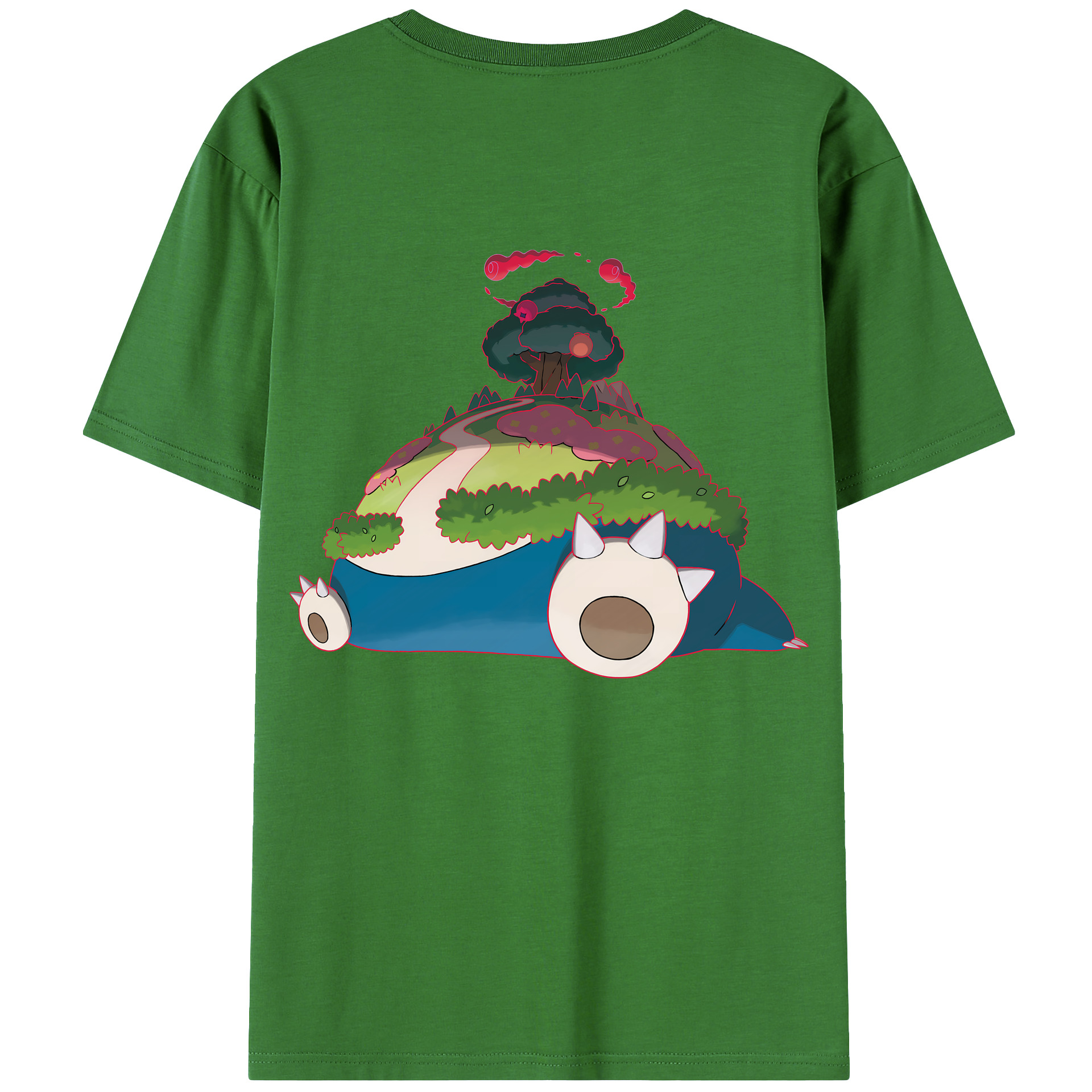 （画像用） ポケットモンスター Pokémon レディース半袖Tシャツ(バックプリント)